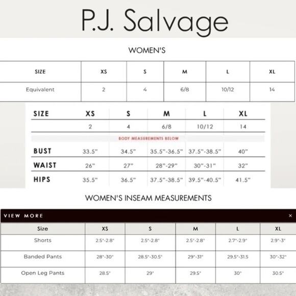 PJ Salvage Seafoam Green Terry Pajama Shorts with Pockets – Women’s XXS NEW 001 - Picture 4 of 7